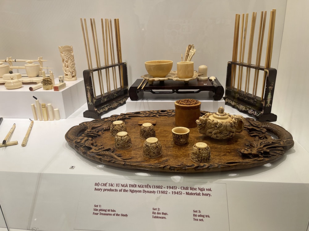 Ivory products of the Nguyen Dynasty